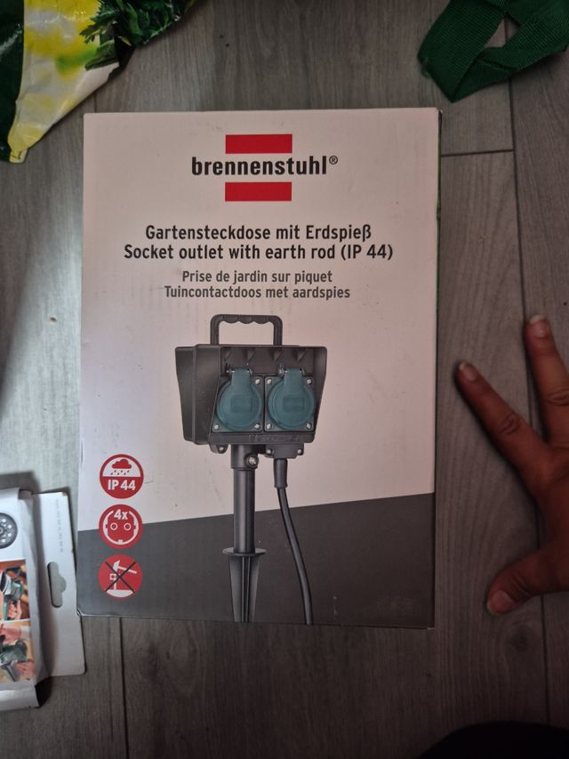 Toma de corriente Brennenstuhl (IP44)