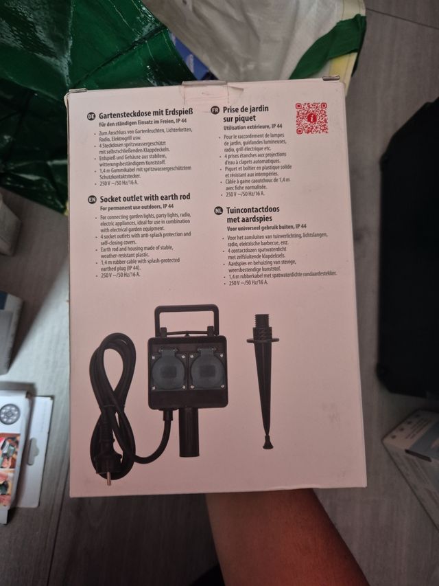 Toma de corriente Brennenstuhl (IP44)