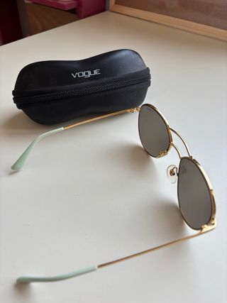 Gafas sol Vogue doradas-verdes
