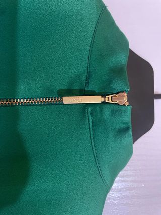 NUEVO vestido Closet London verde esmeralda 42 XL