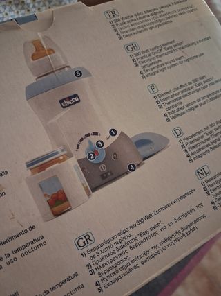 Calienta biberones Chicco Baby Fast