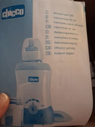 Calienta biberones Chicco Baby Fast