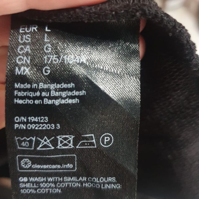 Cárdigan largo negro