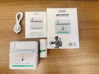 Mini impresora ALE-HOP blanca