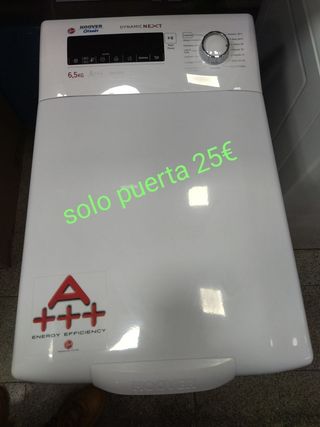 Puerta de lavadora carga superior hoover