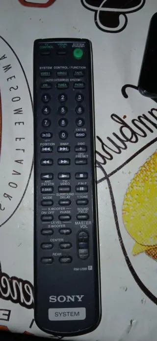 Equipo música Sony - DOLBY SORRUOND TA-AV581