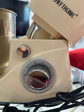 Batidora Cheftronic crema - COMO NUEVA