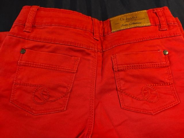 Pantalones Rojos Niña