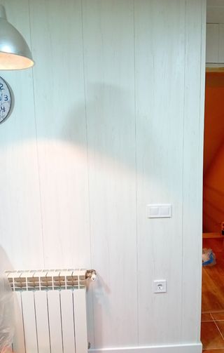 Panel pared decorativo blanco