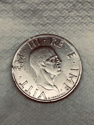 Moneta antica 2 Lire Italia