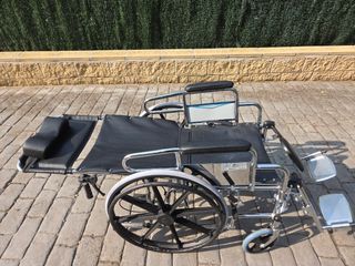 Silla de ruedas plegable 
