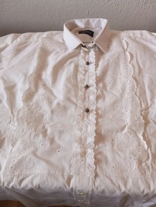 Camisa campera para traje corto