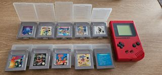 Game Boy Nintendo rosso