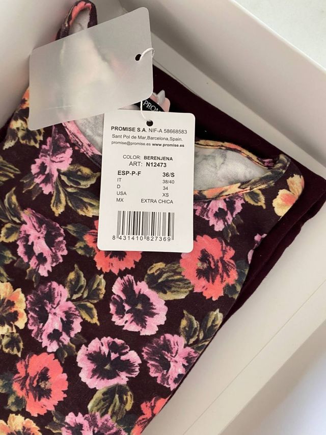 Pigiama Promise fiori - Tg S