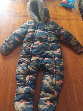 Buzo bebé camuflaje
