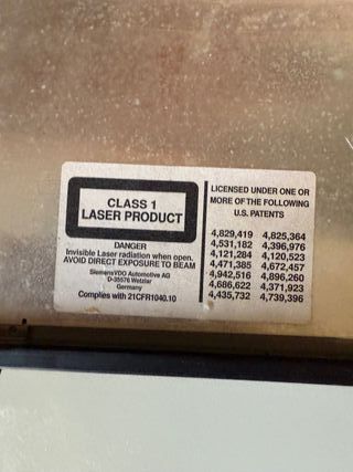 AUTORADIO MP3 BMW X3 1° Serie 6512 9166376-02