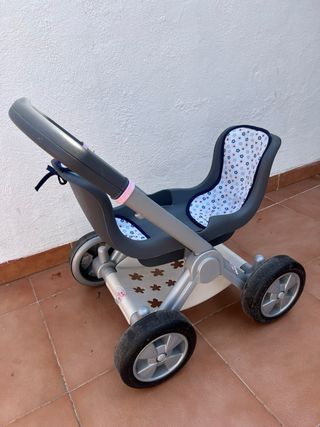 Carrito muñecas gemelar