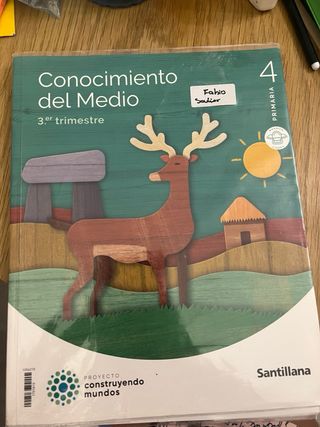 CONOCIMIENTO DEL MEDIO MOCHILA LIGERA 4 PRIMARI...