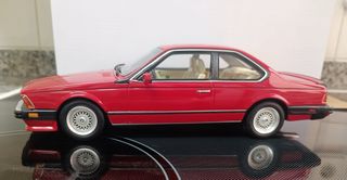 BMW 635CSi M6 rojo Otto 1:18