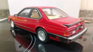 BMW 635CSi M6 rojo Otto 1:18