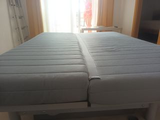 Sofa cama Ikea - con arcón funda y cojines