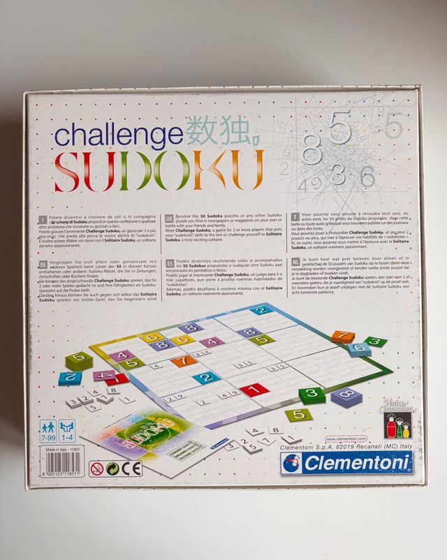 Sudoku Challenge – Clementoni