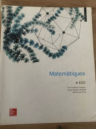Matemàtiques 1r ESO