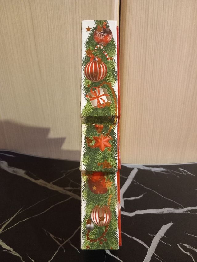 Scatola albero di Natale decorazione per casa