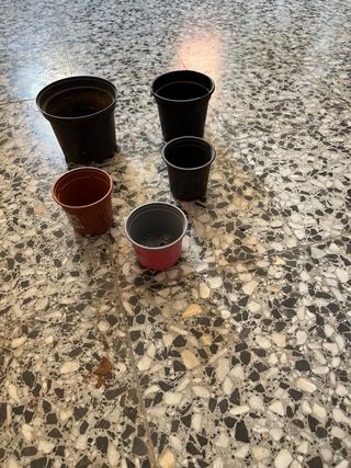 Macetas + una jardinera