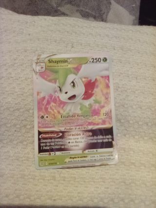 Carta Pokémon Shaymin V-ASTRO 014/172