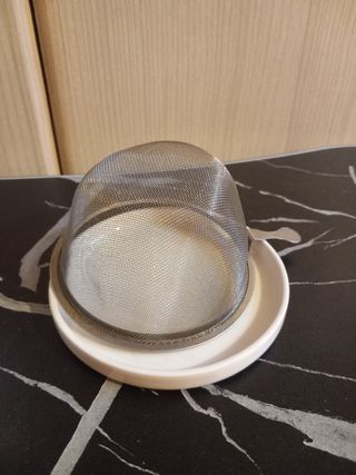 Tazza per tisane Natale bianca e argento invernale