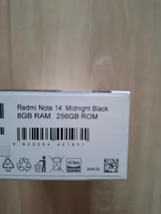 Xiaomi Redmi Note 14 8GB/256GB