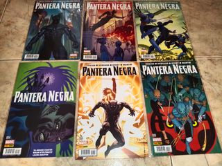 6 números comic pantera negra