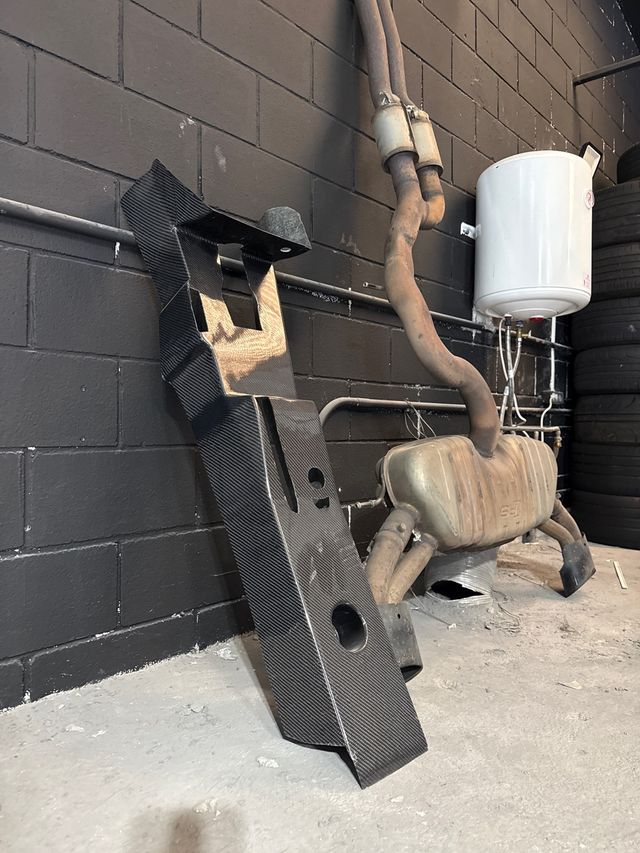 Consola central BMW E92 carbono