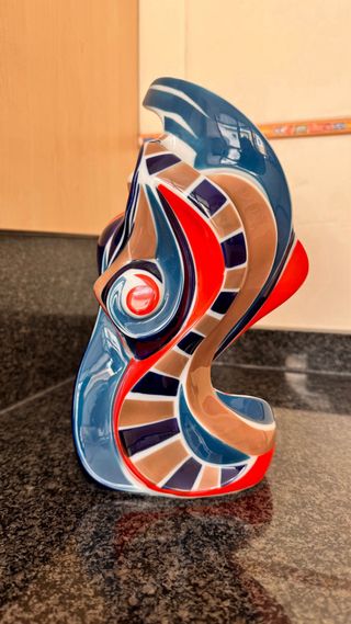 Figura Sargadelos “Voluta” -Porcelana-
