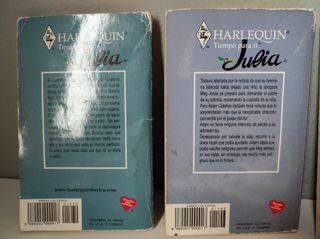 Lote de libros de harlequin: Julia