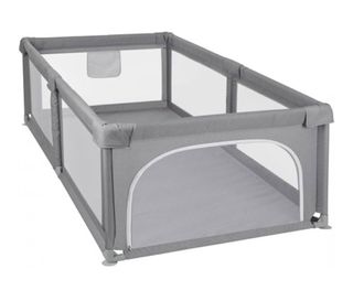 Parque infantil plegable gris