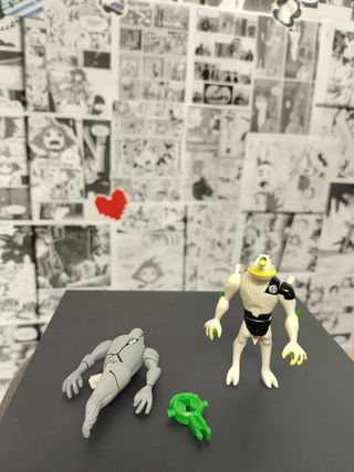 Ben 10 Creation Chamber Ripjaws e Ghostfreak