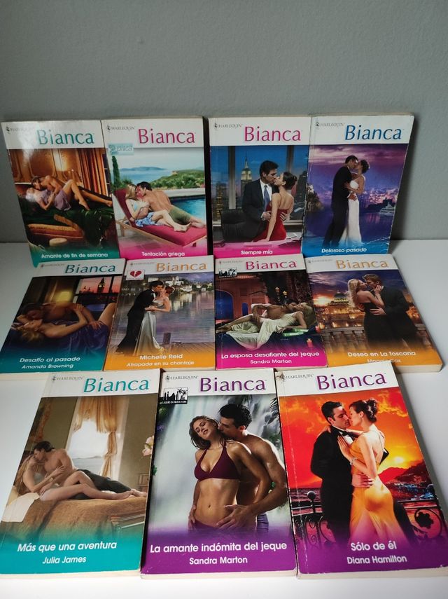 Lote libros colección harlequin: Bianca