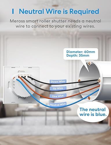 Meross MRS100 Smart Wi-Fi Roller Shutter