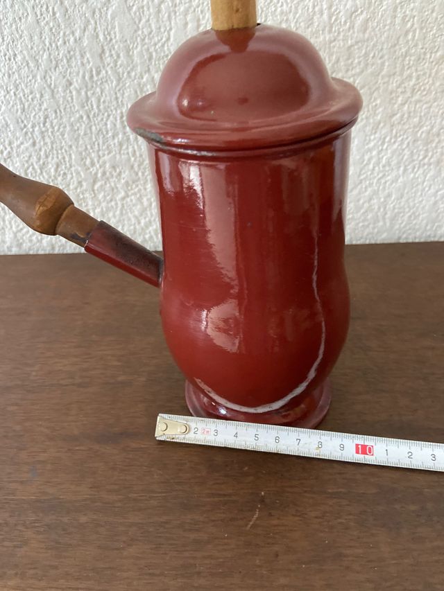 Chocolatera vintage antigua