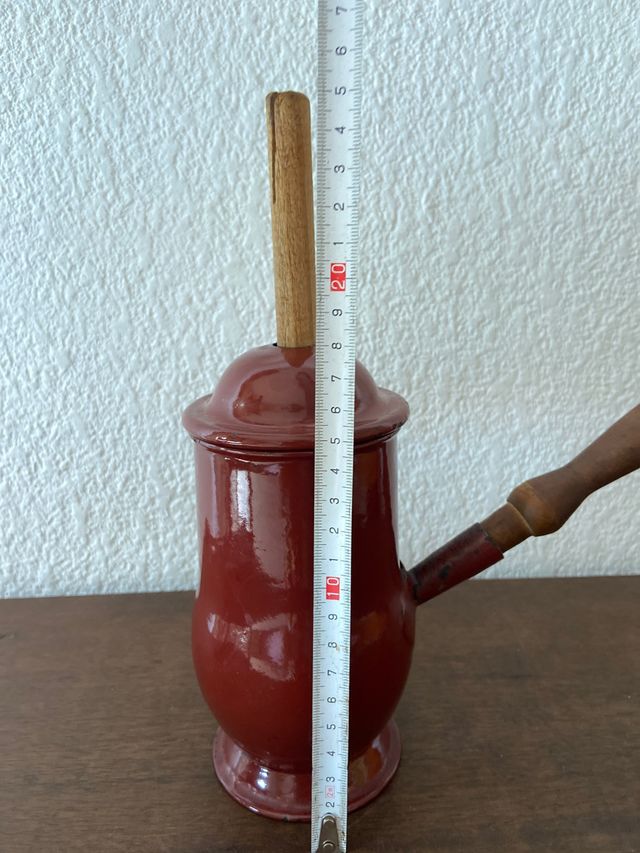 Chocolatera vintage antigua