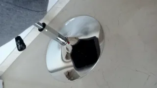 Sillón giratorio gris elevación. Recogida Alicante