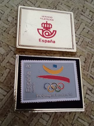 Pin Sello Barcelona'92 Preolímpico