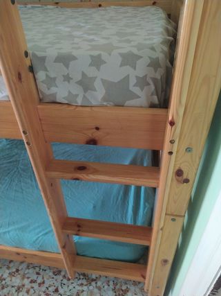 Litera madera maciza