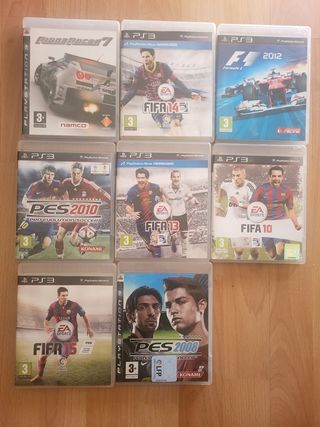 PS3 (PlayStation 3): 17 juegos