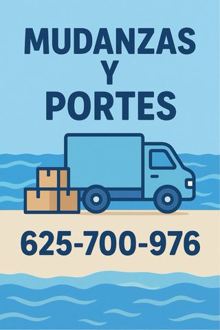 mudanzas, portes , transportes, muebles. 