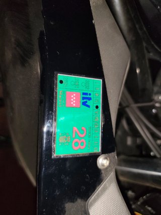 Moto Kawasaki ER-600F - 6.800km