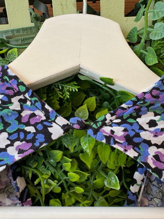 Mono floral Kiabi azul