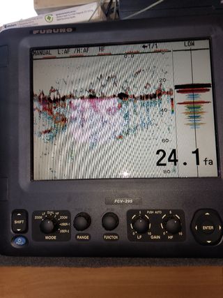 Sonda Furuno FCV-295: Monitor